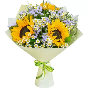 Букеты с Подсолнухами
